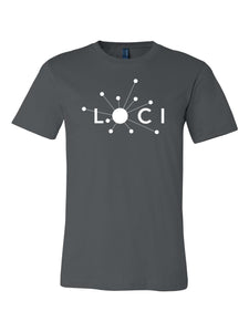 Loci Records T-Shirt (Asphalt)